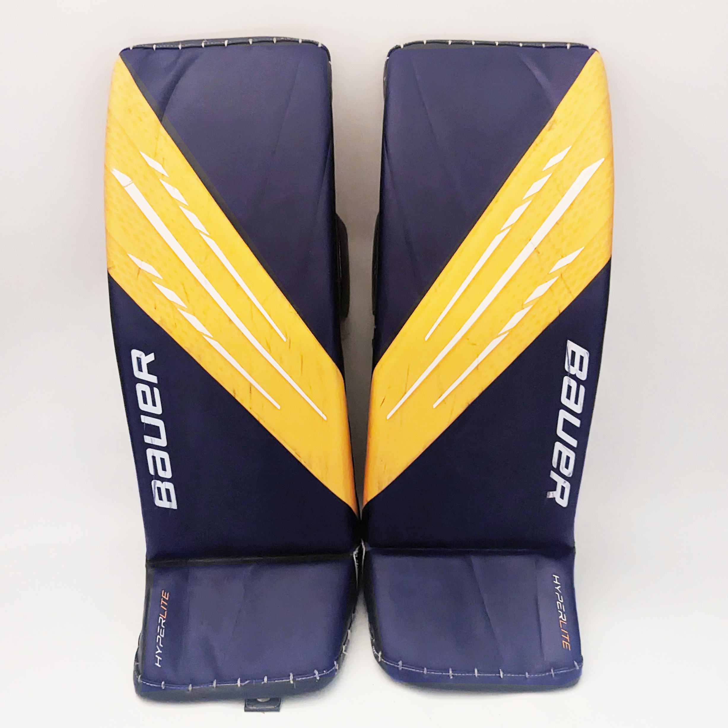 Bauer Vapor HyperLite - Pro Stock Gardien de but (bleu marine/jaune)